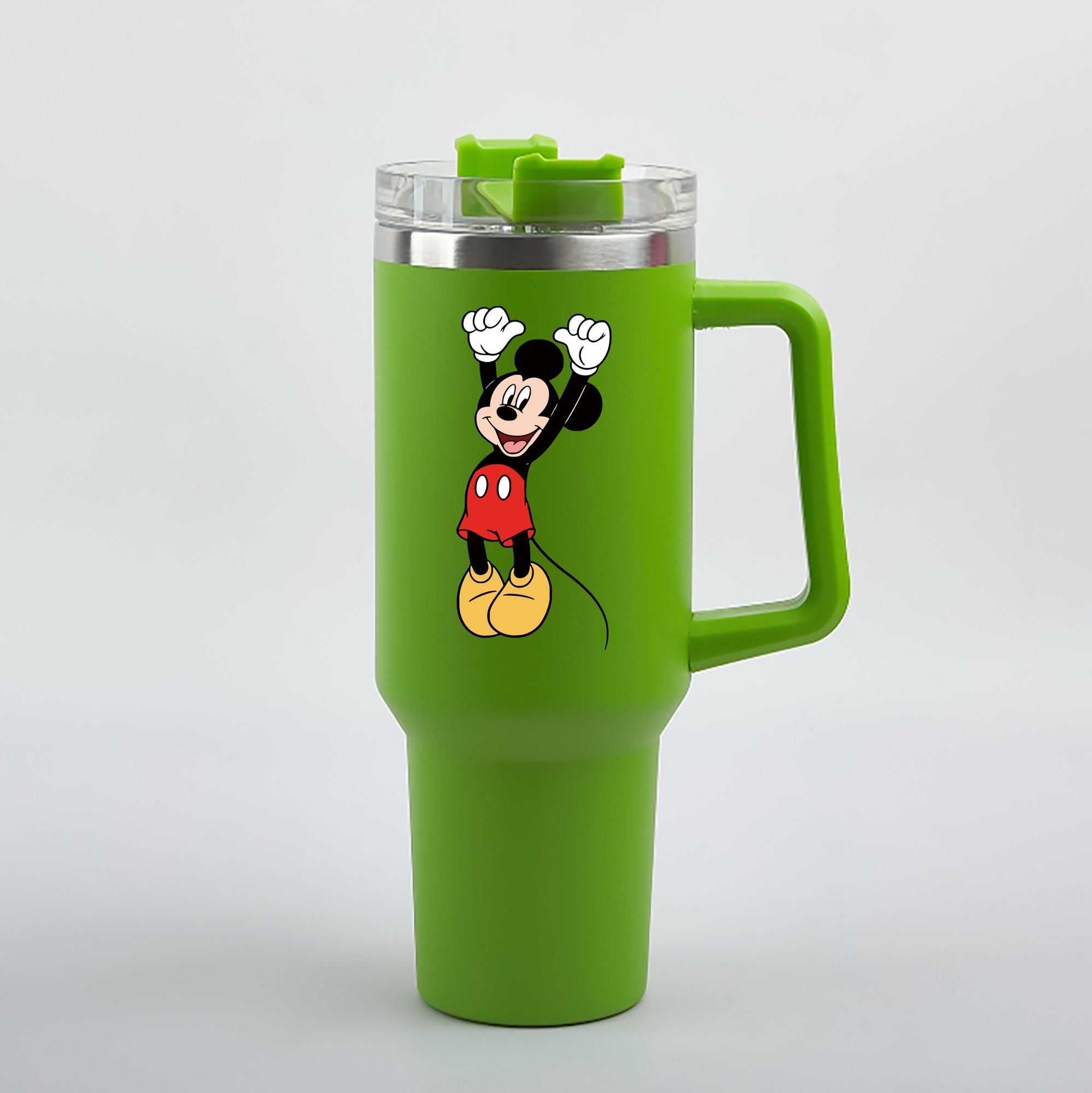 （画像用） ミッキーマウス Mickey Mouse 1200mL車用タンブラー（カラープリント）